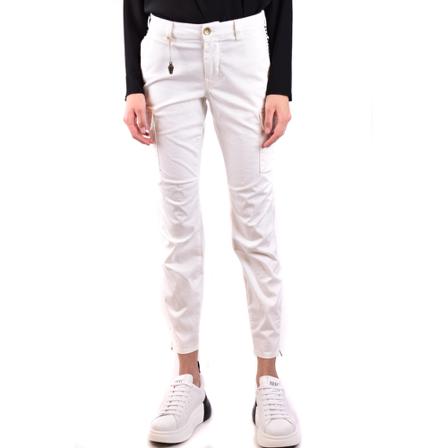 Mason's, Trousers Wit, Dames, Maat:L