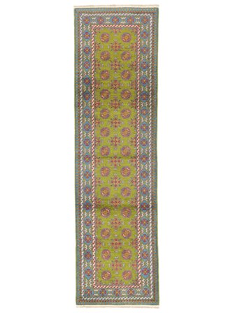 Medaljong Liten Afghan Fine Matta 82X292 Ull