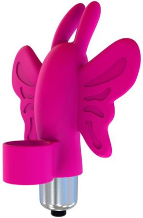 Kjøp Monarch Pink Butterfly Bullet Silicone - Fingervibrator | God pris