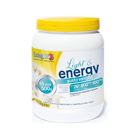 Longlife Light & Energy Gusto Vaniglia 500g