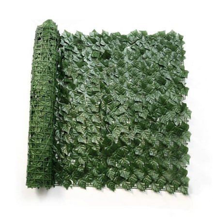 Konstgjord murgrönehäck insynsskydd för trädgård balkong staket utomhusdekoration