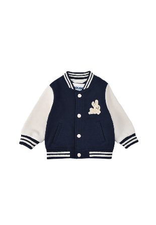 RIKIKI Baseballjacka för baby BASEBALL Ytterplagg Blå 74