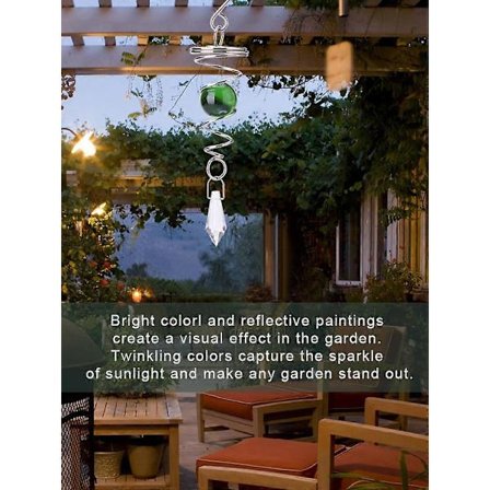 Nordisk Stil Rustfritt Stål Vindspill med Kule, Roterende Spiral, Livslengdesymbol, Uteplassdekor Lilla A1