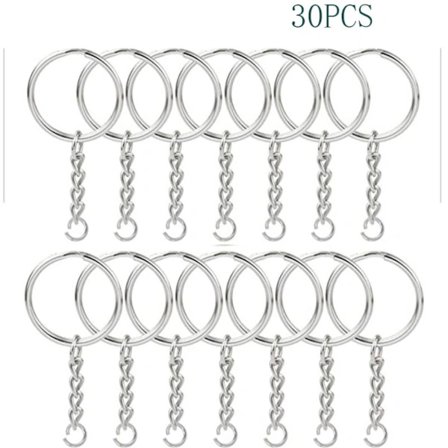 30 st Nyckelringar Metallnyckelring 30 st 30 st