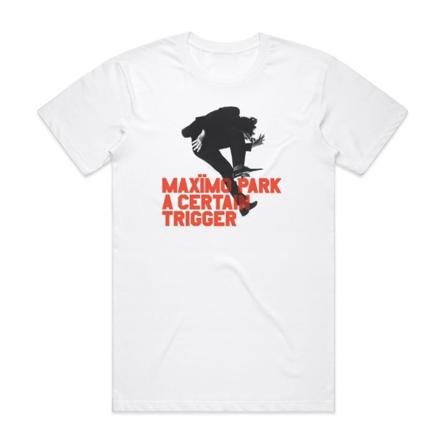 Maximo Park A Certain Trigger Album Cover T-Shirt Vit L