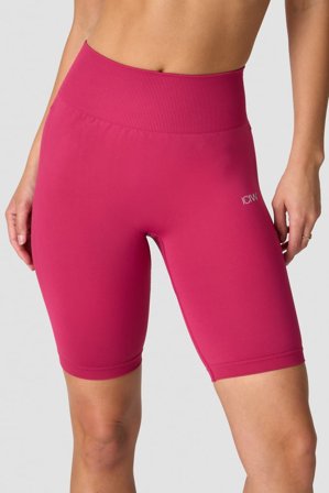 ICANIWILL - Define Seamless Biker Shorts Wmn Dark Pink - Dame - ICIW