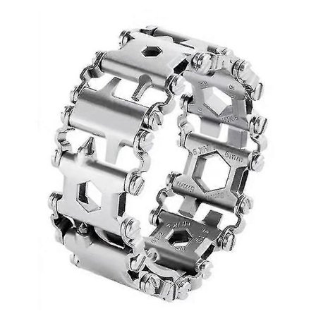 Multifunktionellt Verktygsarmband Rostfritt Stål Bultmejsel Verktygssats [YJD]