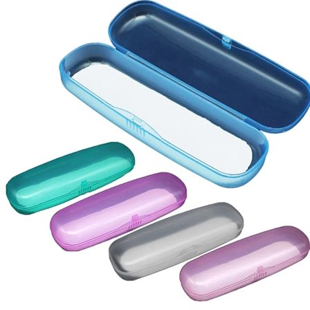 Translucent Plastic Glasses Case Lens Glasses Protector Box For Sunglasses Women Men Reading Sunglasses Holder Containers Box