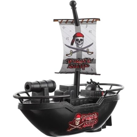 |NT|IC 1:a Barn Piratbåt Basseng Badeleker Elektrisk Piratskip Modell Pirat Morsomme Pedagogiske Badekar Leker for Barn Småbarn Pirat Party Favors