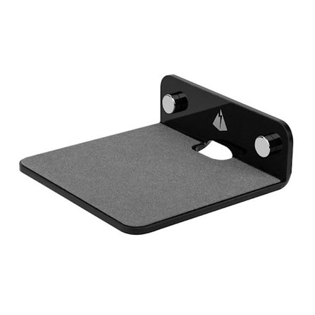 Väggmonterad Högtalarhylla Svart Svart