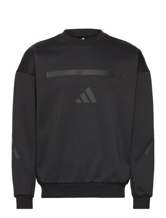 Z.n.e. Sweatshirt Sport Men Sport Clothing Sport Sweatshirts & Hoodies Sport Hoodies Black Adidas Sportswear