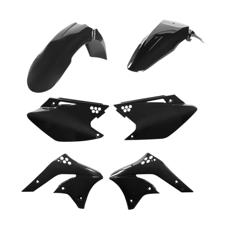 Kit Plastiche Acerbis Kawasaki Nero - Kawasaki KX 250F 2006-2008