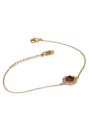 Lily and Rose New Miss Sofia bracelet - Pink amber Armband Dam Guld ONE-SIZE
