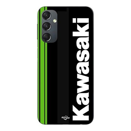 Skal för Samsung Galaxy A14 Kawasaki Florida Moto Marseille logotyp Maniacase