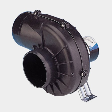 Ventilateur de compartiment moteur Jabsco Flexmount Blower, 24 V, montage avec tuyau, Ø100 mm (4") - Ø100 mm (4"), 7.1 m³/minute