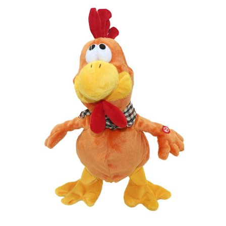 Vinge Vinker Sang Musik Plyslegetøj Elektronisk Søde frøer Ducky Kylling Til Børn