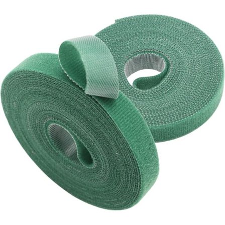 2 rullaa nylonista valmistettua uudelleenkäytettävää tarranauhaa puutarhakasveille, tomaateille ja kukille