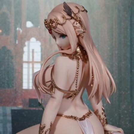 Anime Native Figur Toroware no Elf Lily Rerium Roin PVC Action Lily One Size