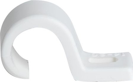 Schneider Electric 2303014 Ledningshållare TK, enkel, rund, 100-pack 10-14 mm, Installationsmaterial