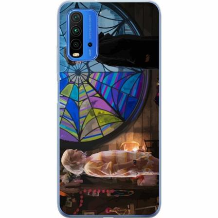 Xiaomi Redmi 9t Genomskinligt Skal Wednesday Addams
