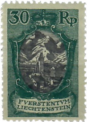 Liechtenstein 1921 - MICHEL 55 - Ubrugt