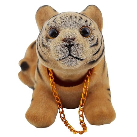 Bil Bobblehode Form Nikkende Hund Dekor