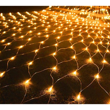 Led-fe-nätljus för juldekoration