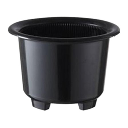 Rotkontroll Blomkruka Stor Blomkruka Harts Kruka Kreativ Andningsbar Blomkruka Svart