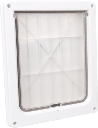 Hundeluke Napoleon, 2-veis lås - Hvit