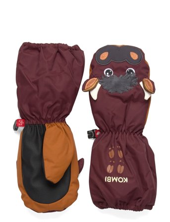Animal Fam Chi Mitt Burgundy Kombi