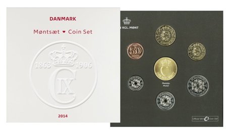 Danmark møntsæt 2014