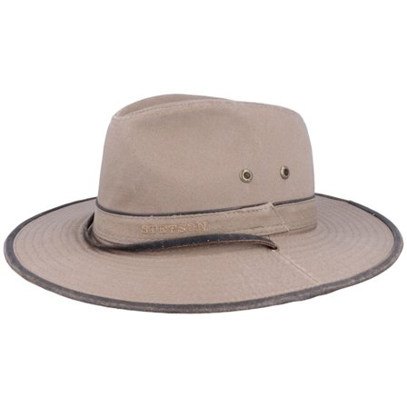 Stetson - Tller Cotton Brown Traveler Traveler Brown Hat - @ Hatstore