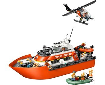 LEGO-Kystvaktens helikopter og redningsbåt 60504-LEGO City Kystvaktens helikopter og redningsbåt 60504-LEGO-LEGO