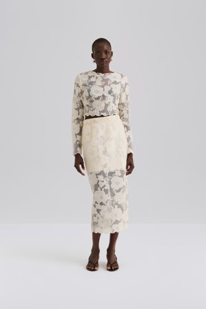 Malina - Anabelle midi skirt - 40 - Vanilla