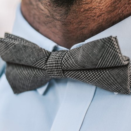 Pajarita de algodón para caballero para hombres - Pajaritas preatadas