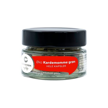 Cosmoveda Kardemomme Ø 20 g, Helse & Madvarer, Krydderier, Kardemomme