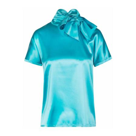 Jucca, Blouse Blauw, Dames, Maat:M,elastan