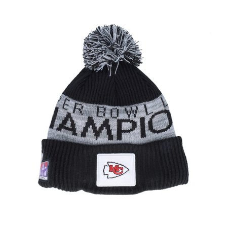 New Era - Negro pom Beanie - Kansas City Chiefs NFL 23 Parade Knit Kanchi Pom @ Hatstore