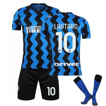 2021 Inter Milan Huvudtröja Fotbollströja Lautaro No.10 S(165-170)