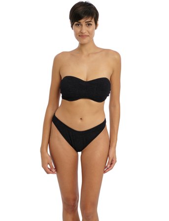 Freya Ibiza Waves Uw Bandeau Bikini Top 36 D - Black - G x 70
