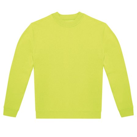 B&C Unisex Vuxen ID.222 Sweatshirt med Rund Hals XL Acid Lime
