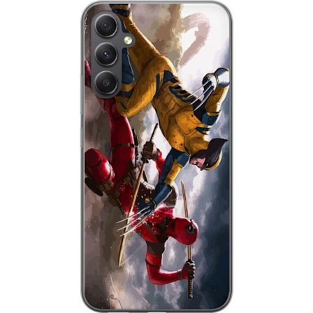 Kompatibelt Mobildeksel til Samsung Galaxy A15 5G Wolverine Deadpool