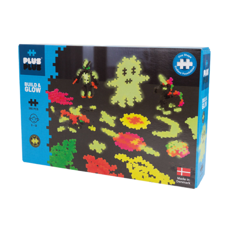 PLUS Byggset - Lyser i mörkret 360 bitar Byggsatser ONESIZE
