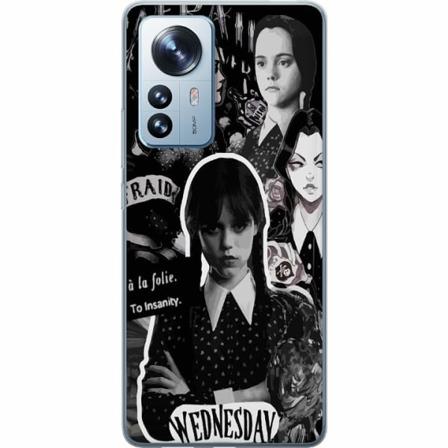 Xiaomi 12 Pro Genomskinligt Skal Wednesday Addams