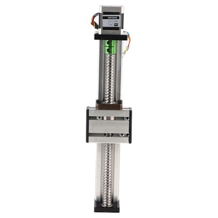 200 mm slaglængde enkeltakse kugleskrue lineær styreskinne CNC glidebord med 42 stepmotor 1610