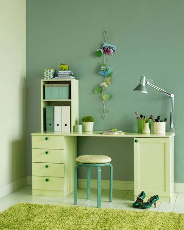 Duro Tapet, Qvintus 221-33 Enfärgad & Randig, L, Ljusgrön, Färg & tapeter