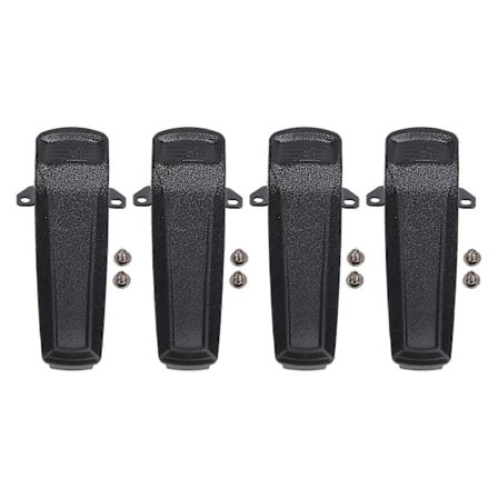 4 stk. radiobælteclips, bærbar erstatning til HYT Hytera PD600 PD700 PD780 PD788 PD980 PT‐580H TC‐720S TC‐700 TC‐780 TC‐3000G