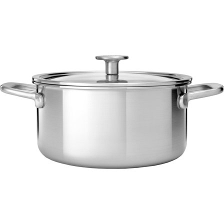 Kitchenaid Cookware Collection Gryte med lokk, Rustfritt stål 20 cm