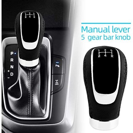 Svart Universal Tilbehør Bil Tuning 5-trinns Girskift