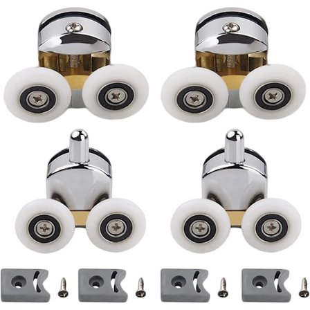 Suihkuovien rullat, muoviset ovien pyörät